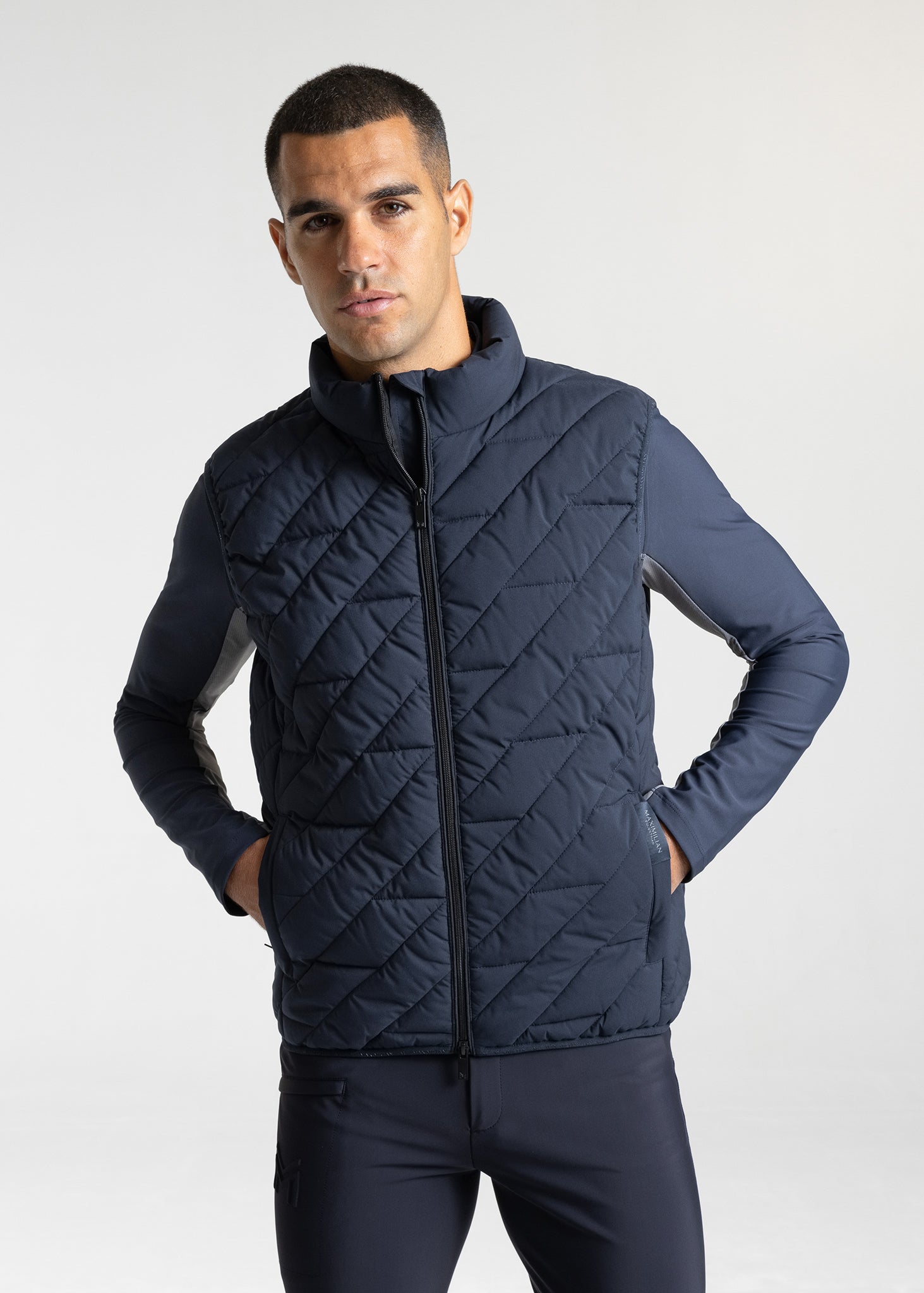Camiseta técnica Maximilian Equestrian Men Zenith Vest (Atlantic) vista principal