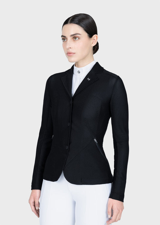 Maximilian Equestrian Airflow chaqueta de concurso (Black) para equitación - vista 2