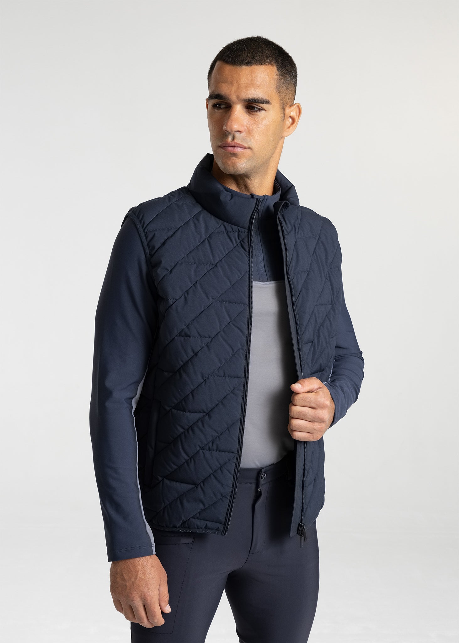 Camiseta técnica Maximilian Equestrian Men Zenith Vest (Atlantic) detalle 3
