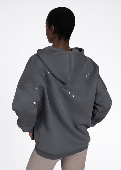 Producto ecuestre Maximilian Equestrian Women Icon Oversized Hoodie (Graphite) detalle 2