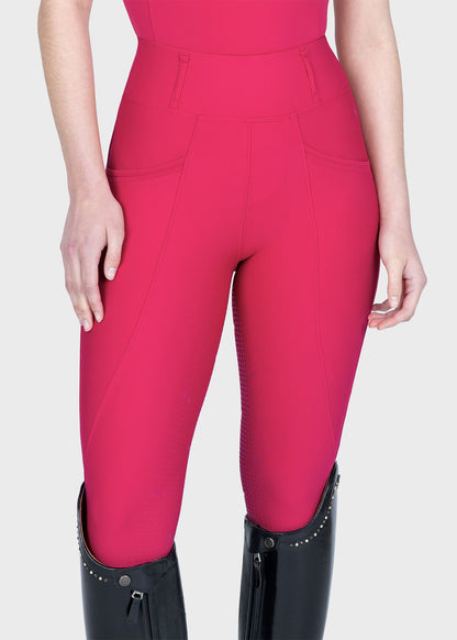 Leggings Pro Riding Maximilian Cranberry
