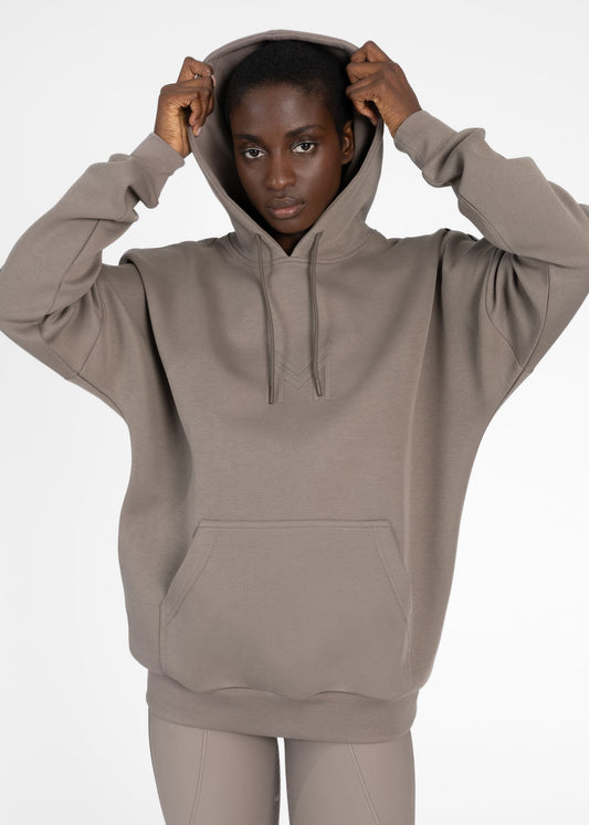 Accesorio ecuestre Maximilian Equestrian Icon Oversized Hoodie (Taupe) para equitación - vista 2