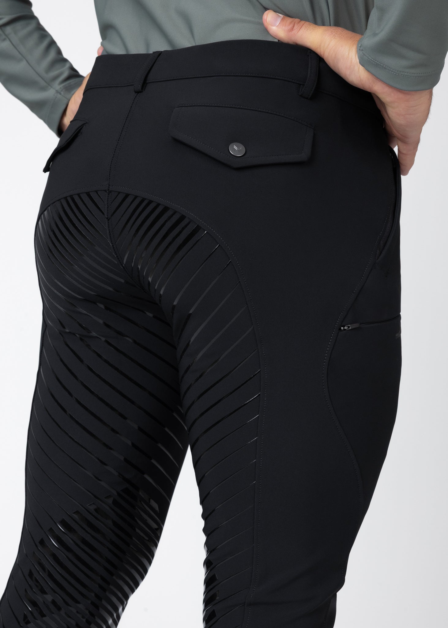 Producto ecuestre Maximilian Equestrian Vector Breeches (Black) detalle 8