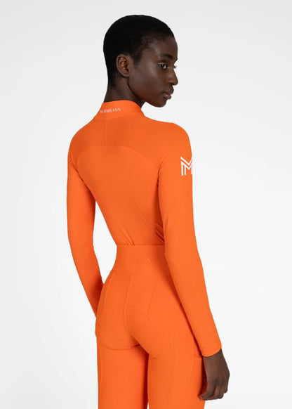 Women Sunblocker Shirt Tangerine