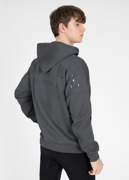 Maximilian Equestrian Icon Oversized Hoodie (Graphite)