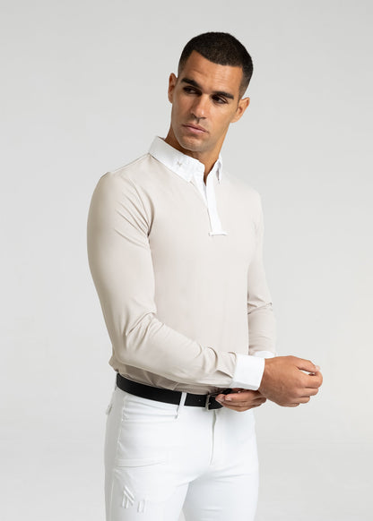 Camiseta técnica Maximilian Equestrian Active Long Sleeve Competition Shirt detalle 2