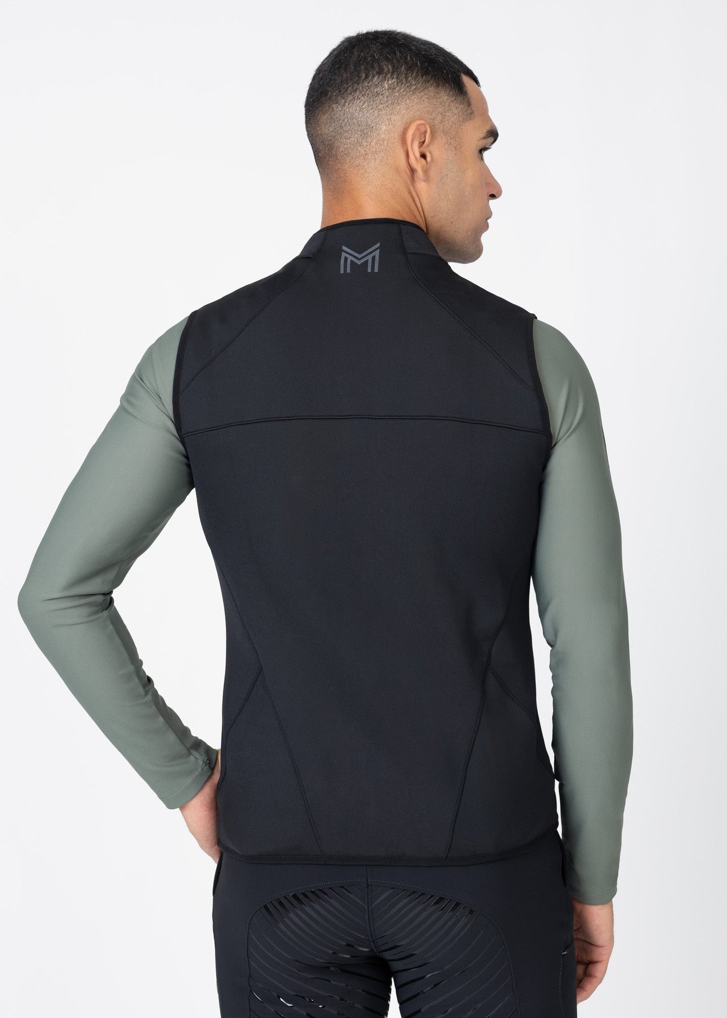 Camiseta técnica Maximilian Equestrian Grid Technical Vest (Black) detalle 3