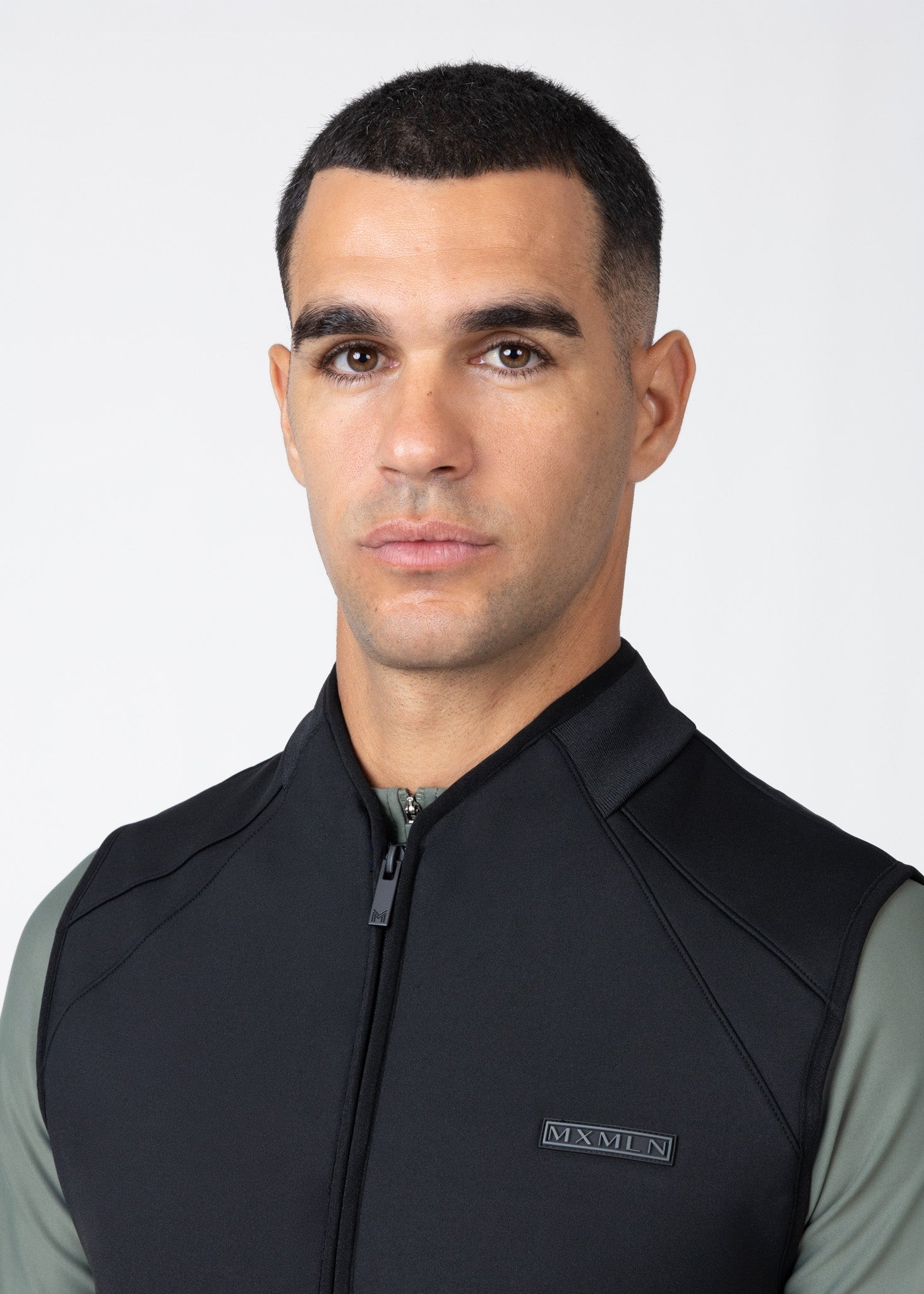 Camiseta técnica Maximilian Equestrian Grid Technical Vest (Black) detalle 5