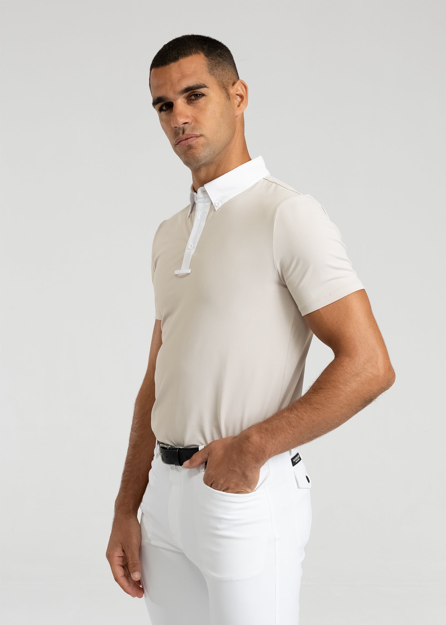 Camiseta técnica Maximilian Equestrian Active Short Sleeve Competition Shirt detalle 2
