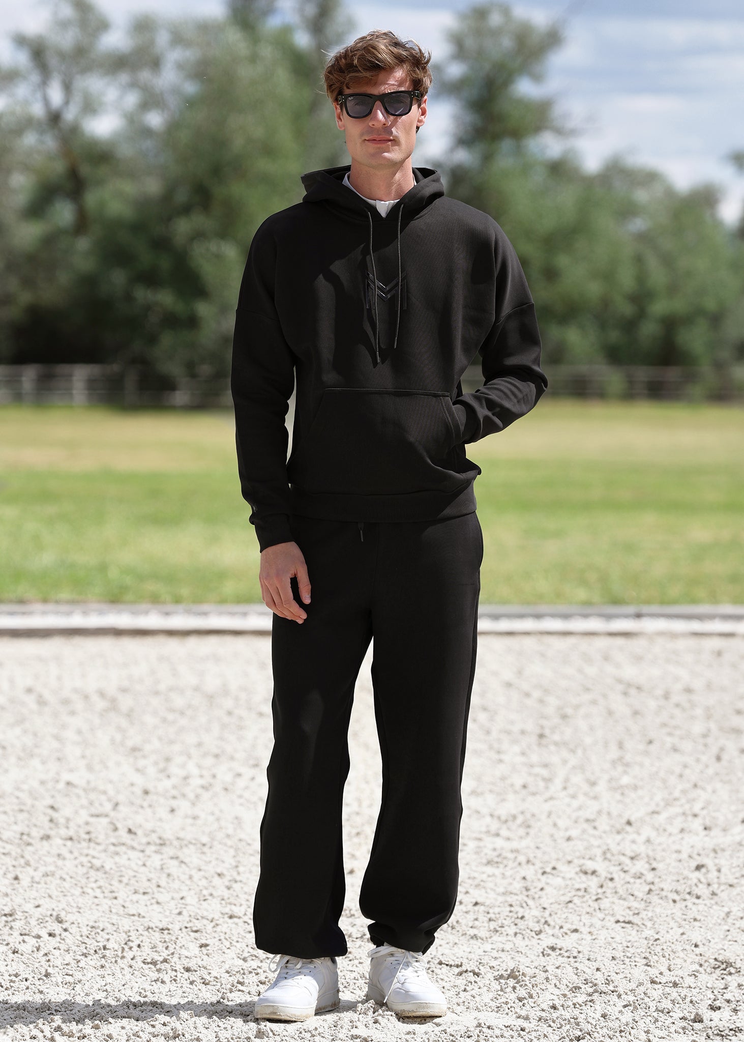 Producto ecuestre Maximilian Equestrian Icon Sweatpants (Black) detalle 2