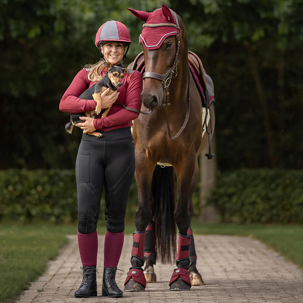 Protectores de completo QHP Eventing boots hind leg technical para equitación - vista 2
