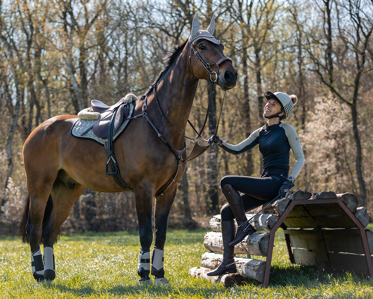 Protectores de completo QHP Eventing boots front leg technical para equitación - vista 7