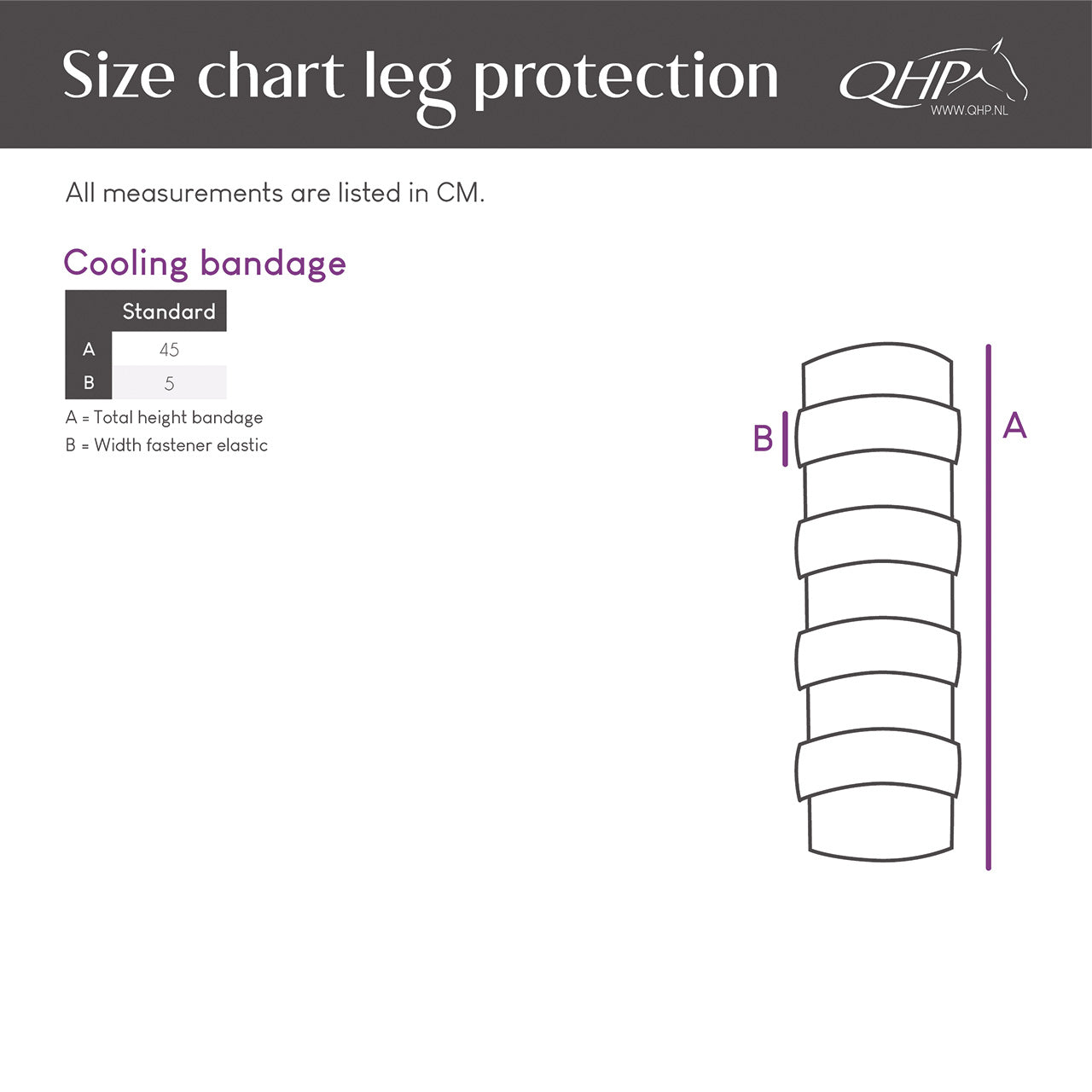 Protectores Cooling bandage QHP para equitación - vista 7