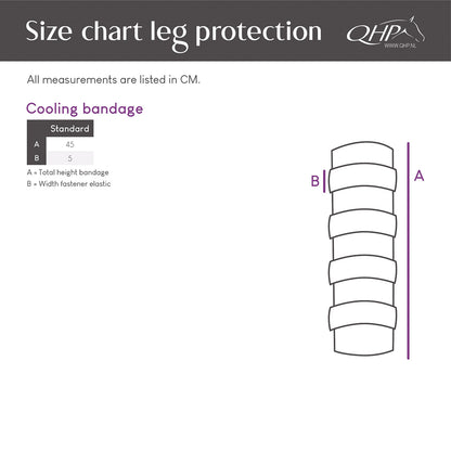 Protectores Cooling bandage QHP para equitación - vista 7
