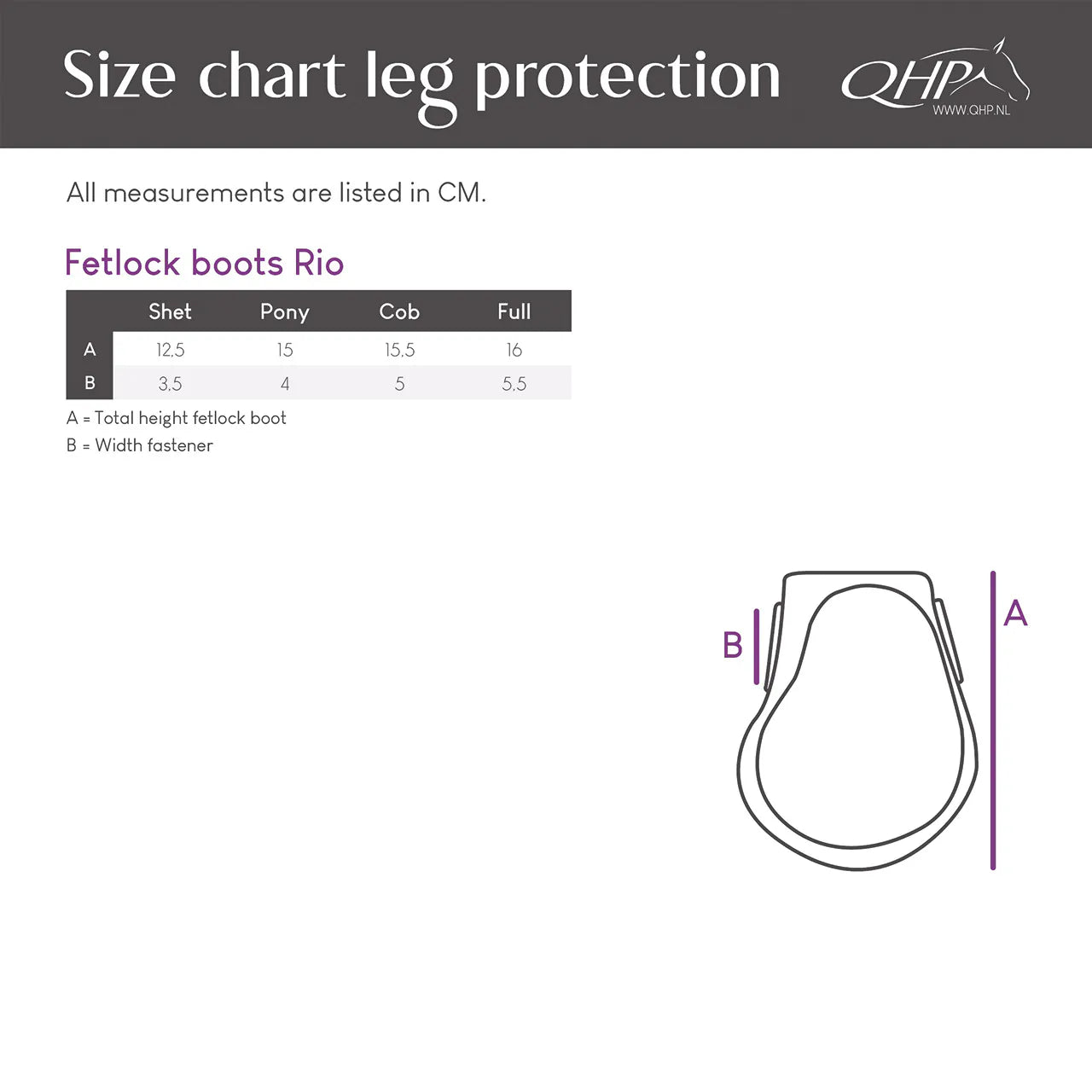 Protectores de menudillo QHP Fetlock boots Rio para equitación - vista 6