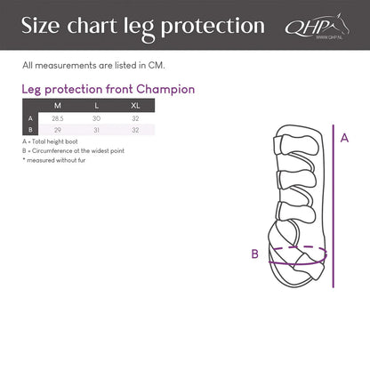 Protectores Leg protection delantero Champion QHP para equitación - vista 16