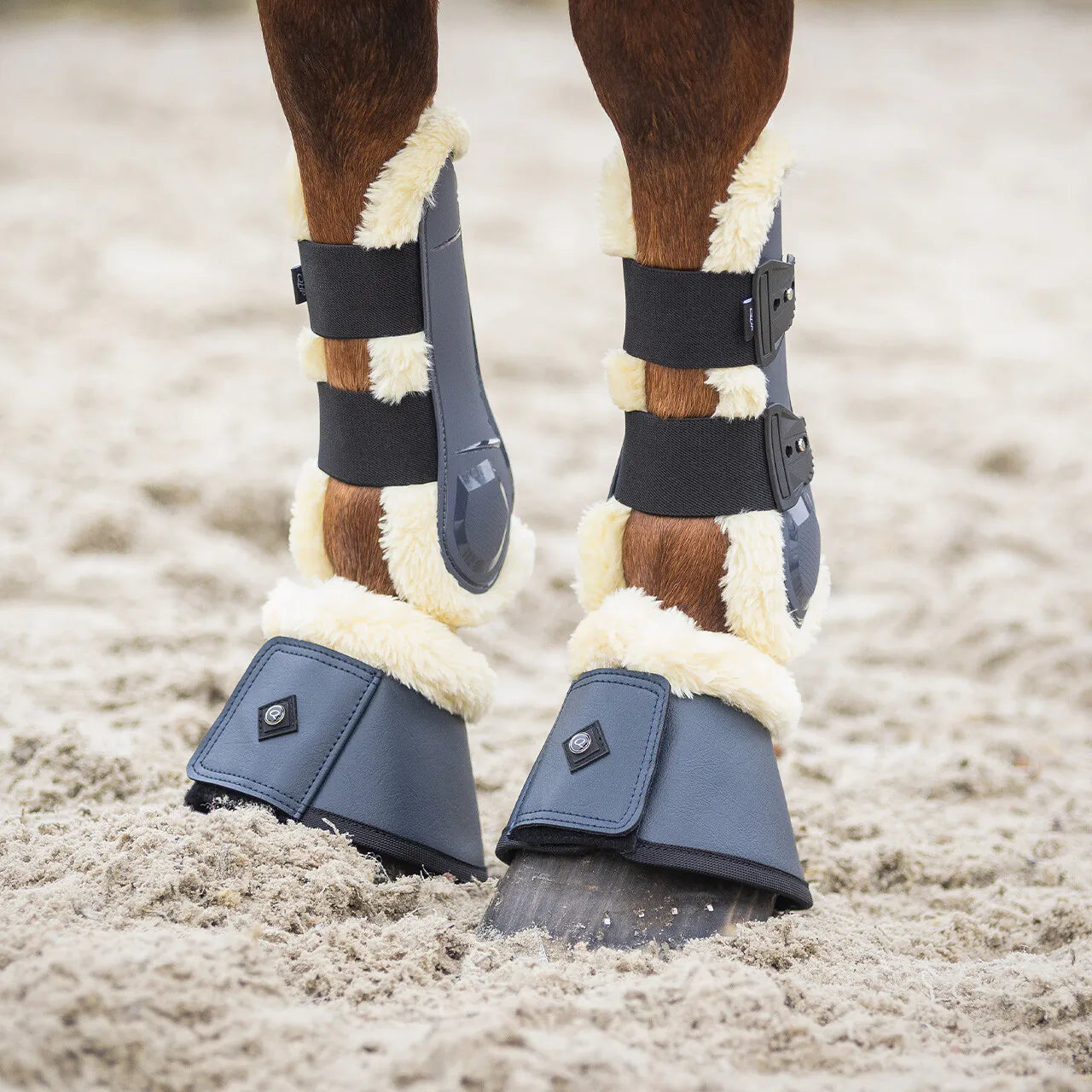 Campanas QHP Bell Boots Sensisoft para equitación - vista 10