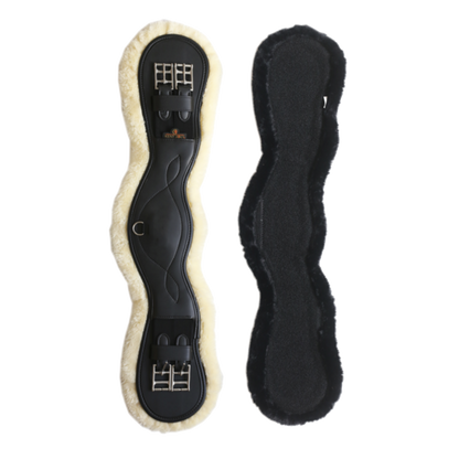 Cincha Kentucky Sheepskin Anatomic Short Girth - 2 Sheepskin Covers Included! vista principal