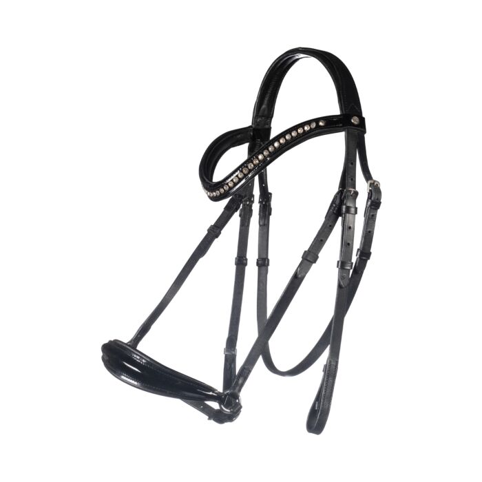 Cabezada -Carolin- HKM negro - imagen de producto HKM