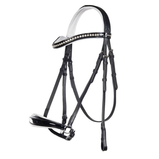 Cabezada -Carolin- HKM para equitación - vista 2