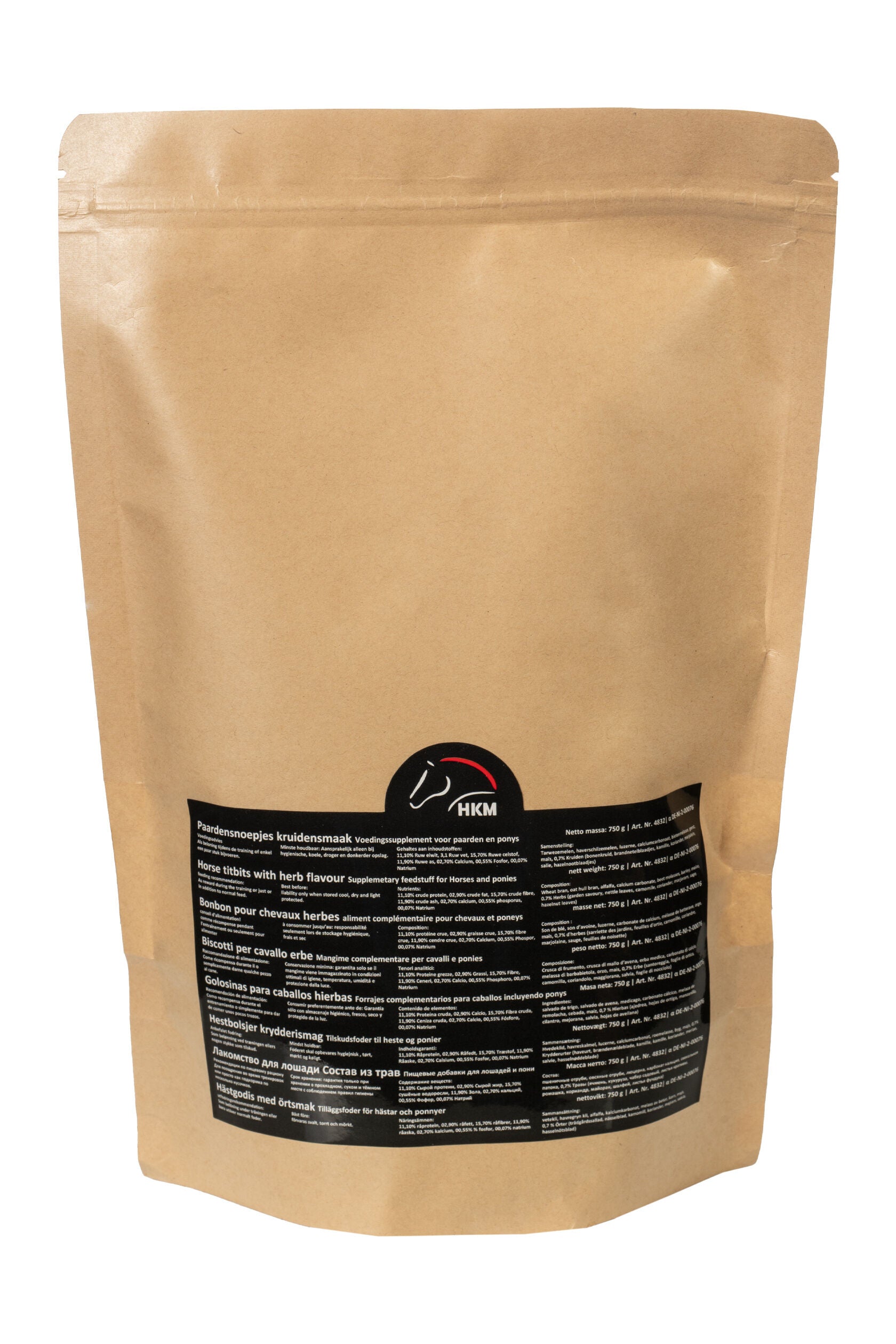 Accesorio ecuestre Golosinas Caballos Hierbas 750 g HKM para equitación - vista 2