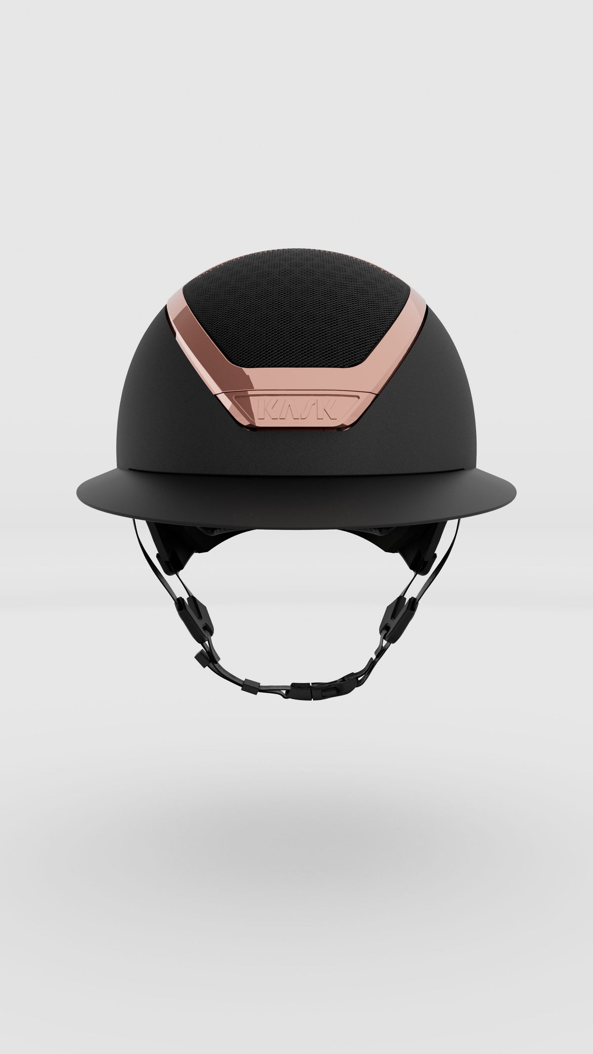 Casco Kask Star Lady Chrome Black/Everyrose · render front