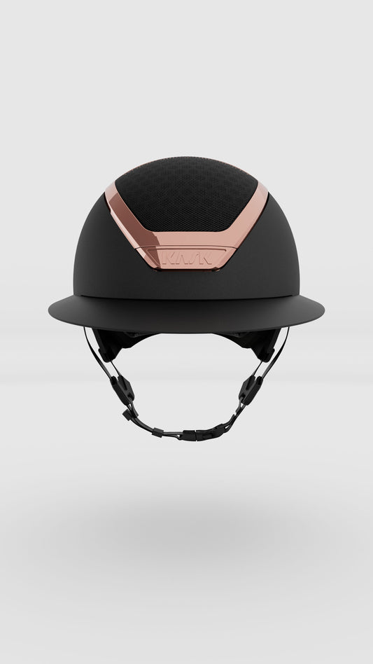 Casco Kask Star Lady Chrome Black/Everyrose · render front