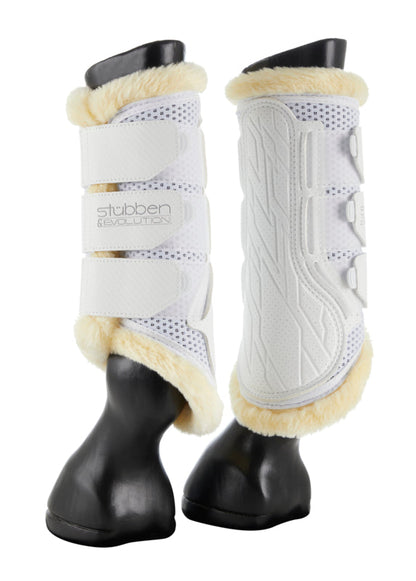 Calzado ecuestre Stübben Airflow Brushing Boots Fleece Lined detalle 2