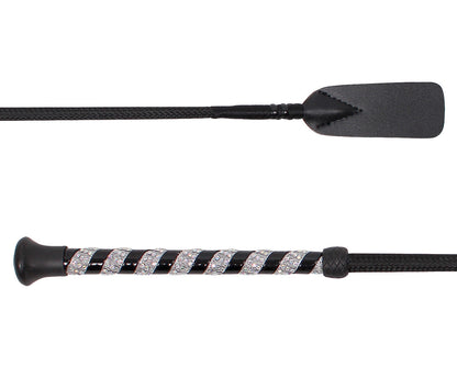 Fusta salto whip Crystal QHP para equitación - vista 3