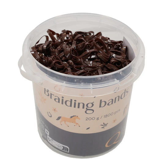 goma braiding bands wide bucket QHP para equitación - vista 2