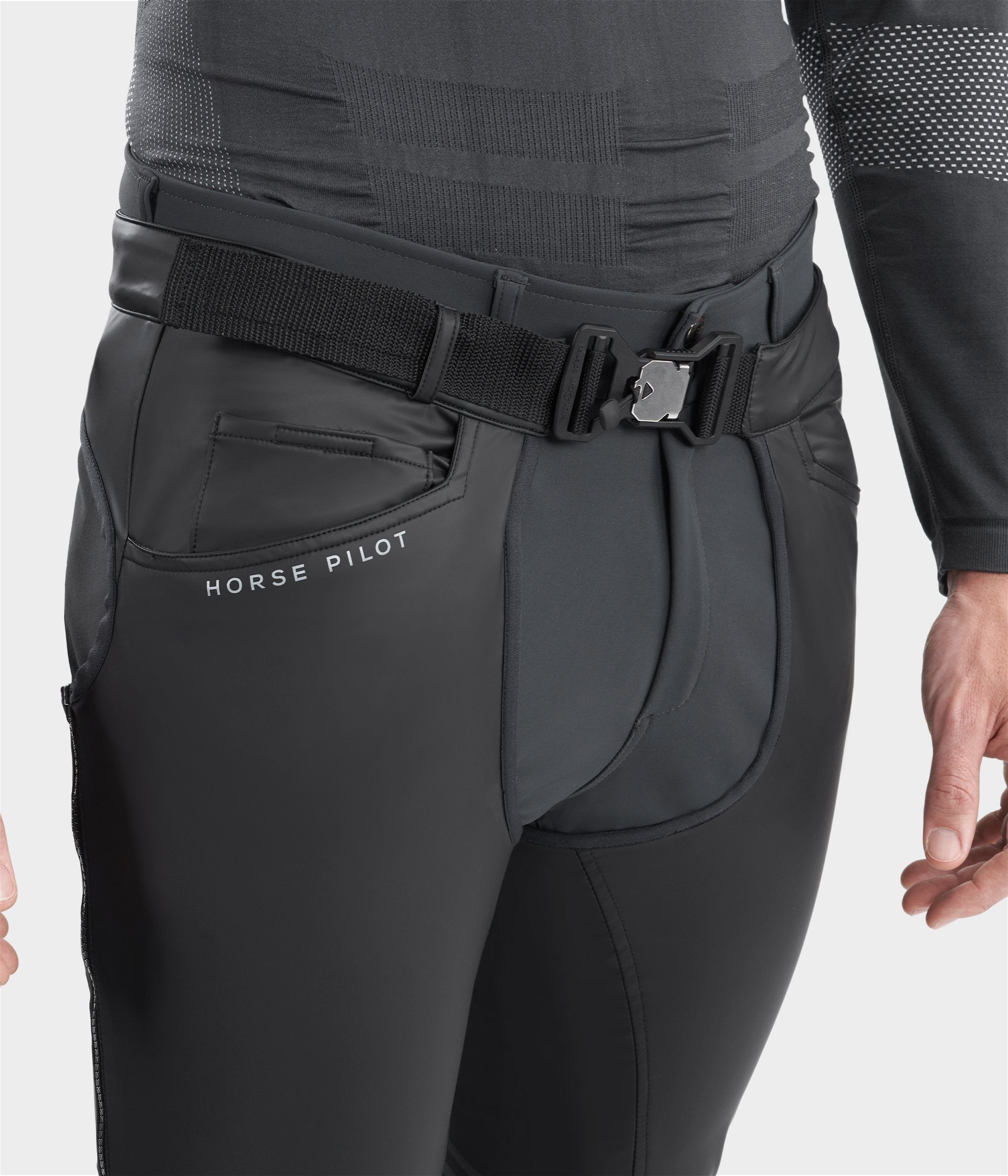 Polaina X-Protech men's long riding chaps Horse Pilot para equitación - vista 3