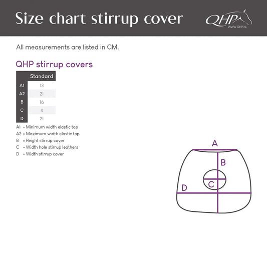 Estribo QHP stirrup covers para equitación - vista 2