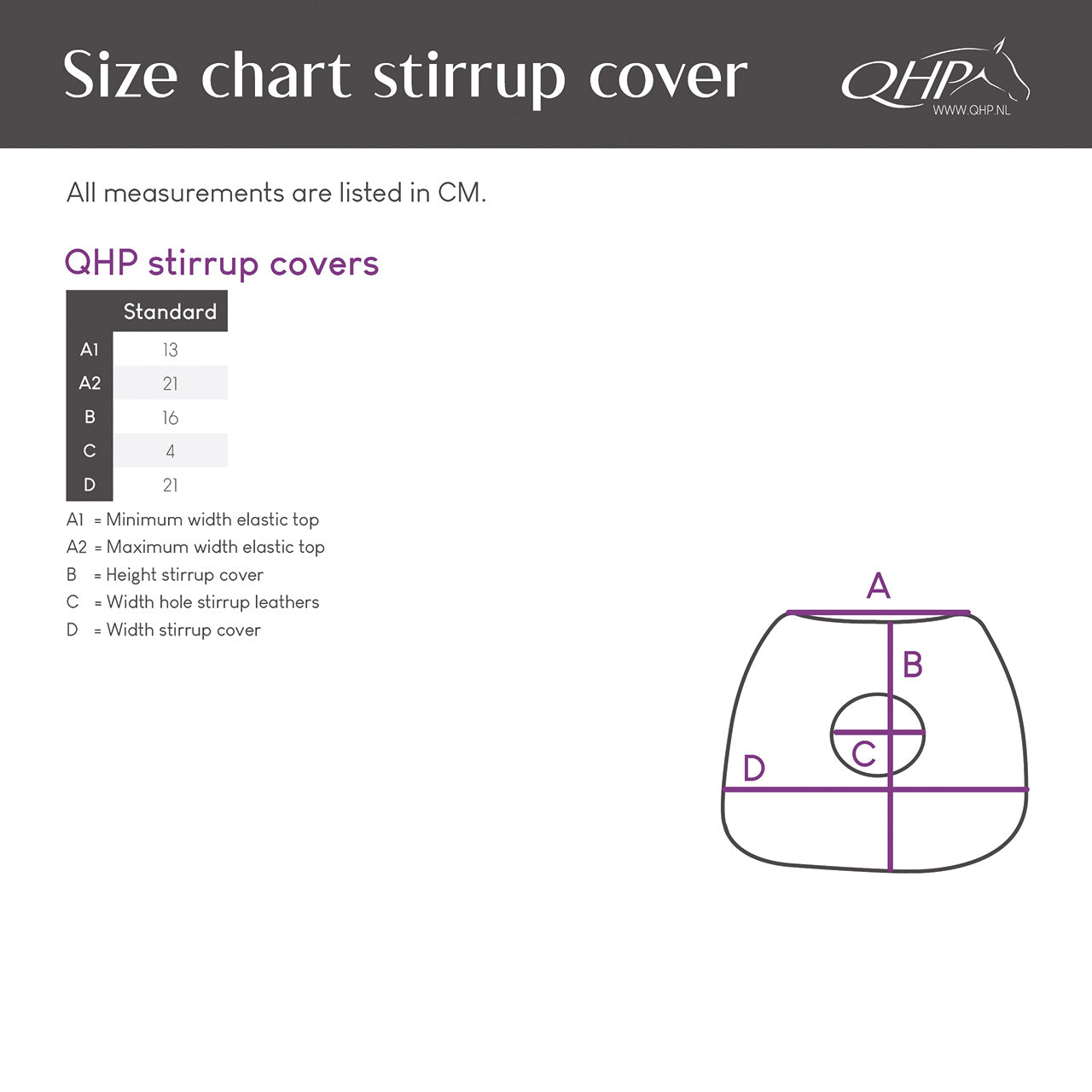 Estribo QHP stirrup covers para equitación - vista 5