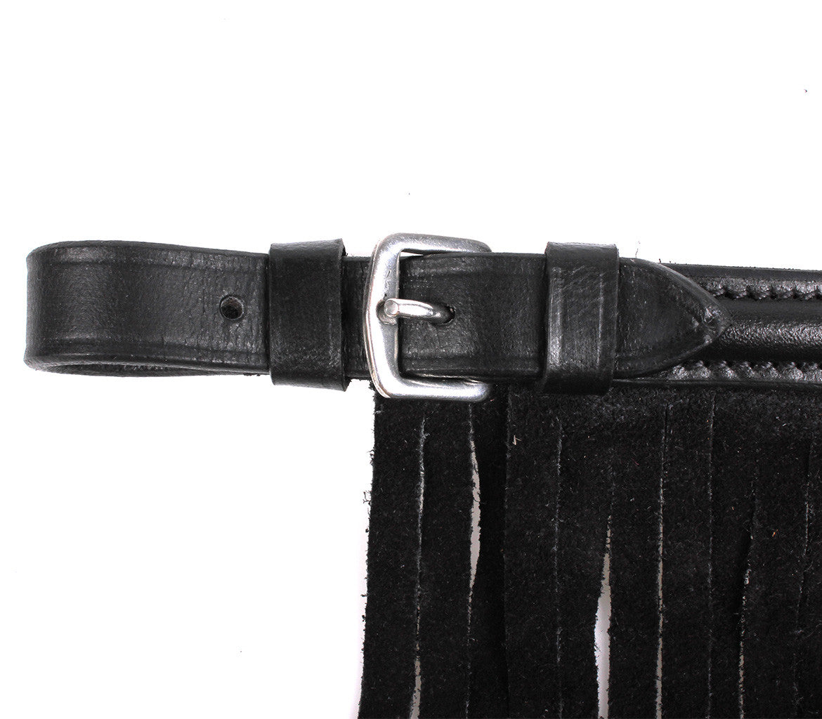 Flecos antimoscas Fly fringe cuero QHP para equitación - vista 21