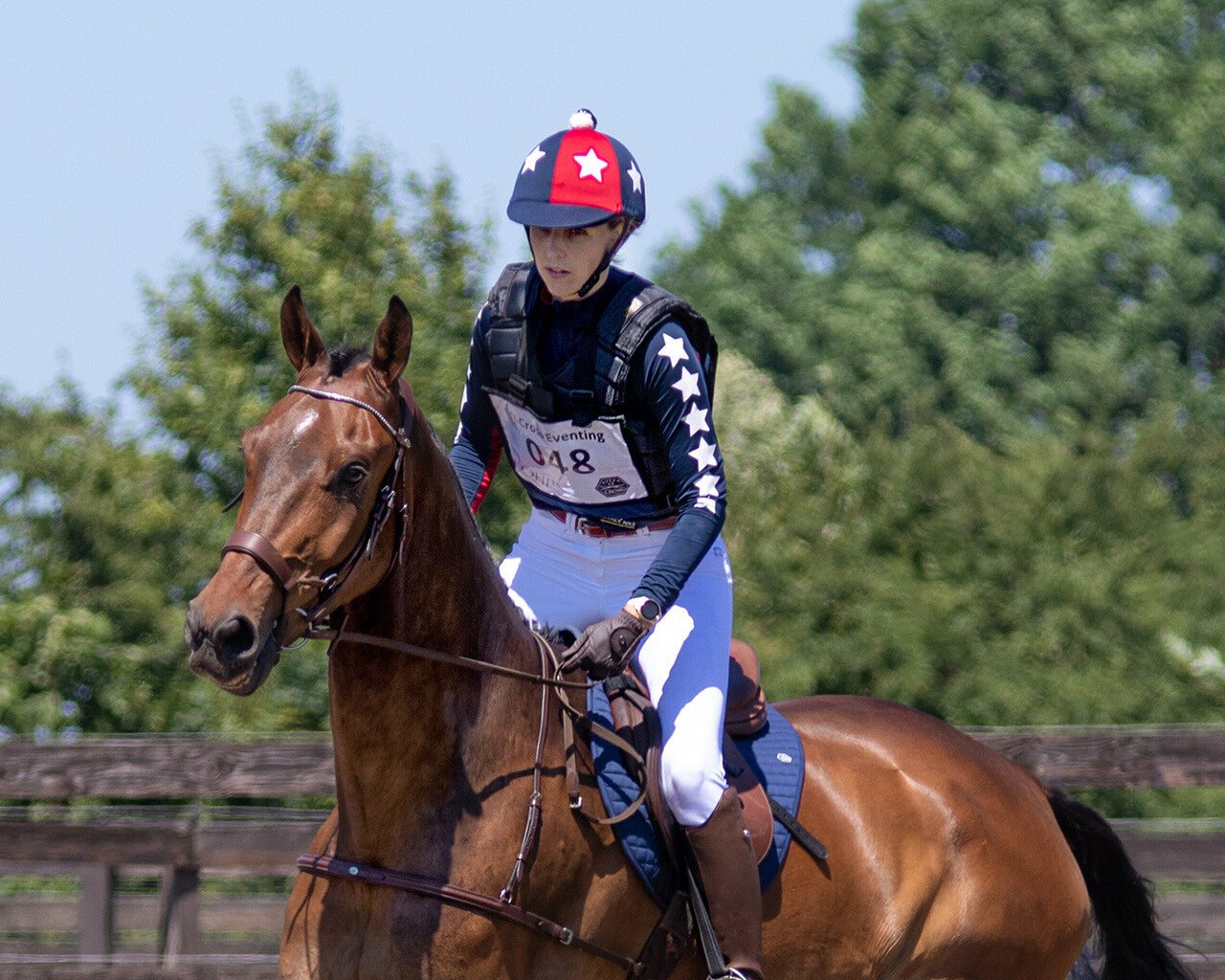 Number bib QHP para equitación - vista 20