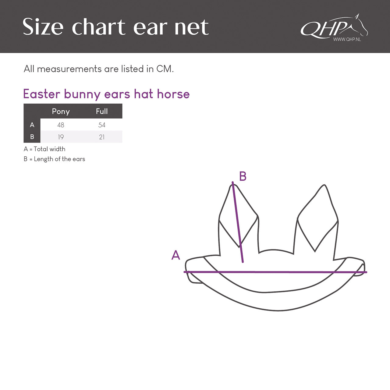 Cascos Easter bunny ears hat caballo QHP para equitación - vista 11