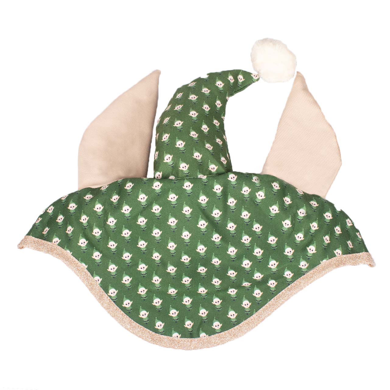 Orejera Ear net Christmas print QHP