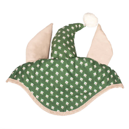 Orejera Ear net Christmas print QHP