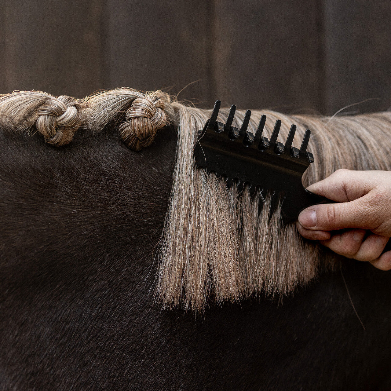 Mane comb con clip QHP para equitación - vista 20
