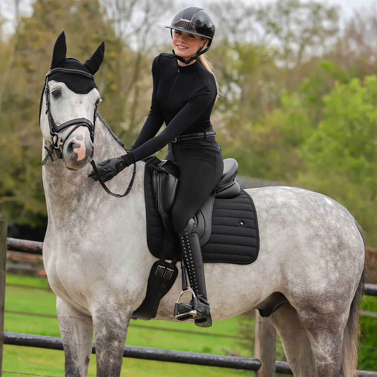 Orejera Ear net Salerno QHP para equitación - vista 8