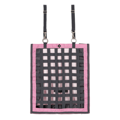 Accesorio ecuestre Redes y bolsas de heno Slowfeeder colección QHP para equitación