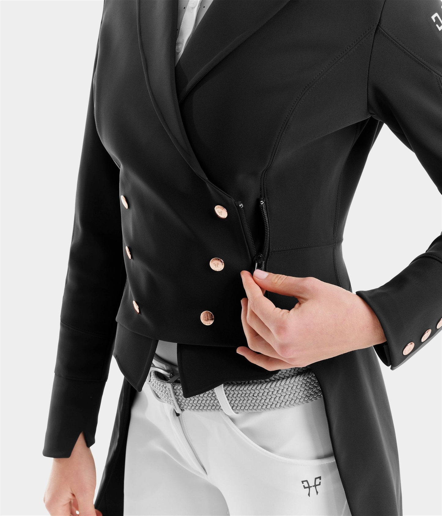 Chaqueta Mini Frac short chaqueta de competición for women Horse Pilot para equitación - vista 5