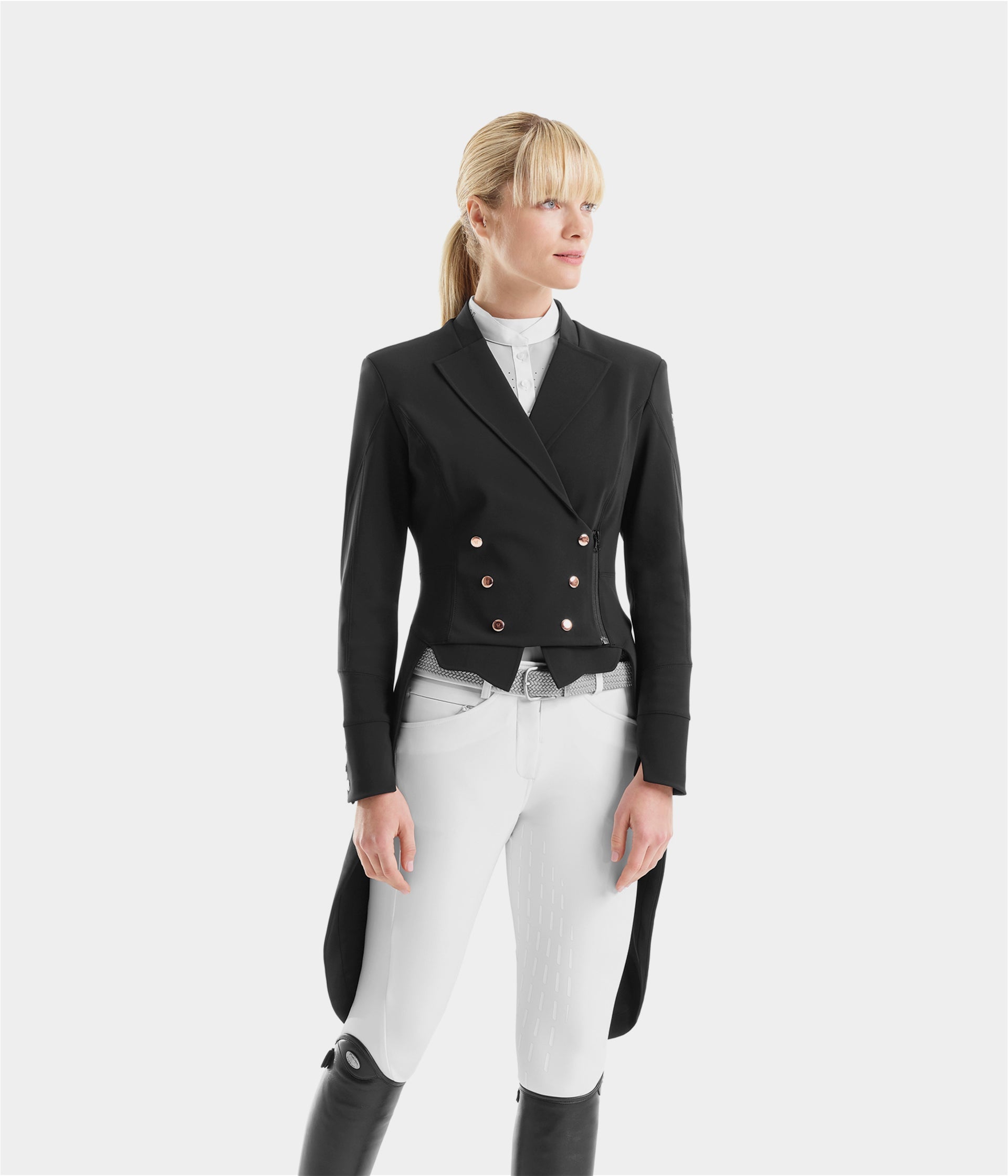 Chaqueta Long Frac Women's long chaqueta de competición Horse Pilot para equitación - vista 2