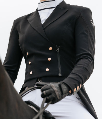 Chaqueta Long Frac Women's long chaqueta de competición Horse Pilot para equitación - vista 8
