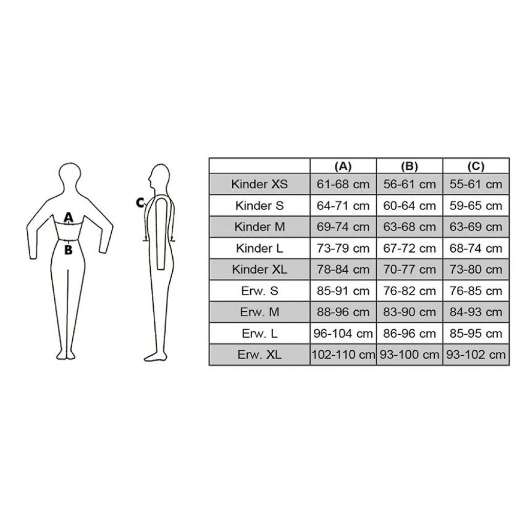 Protector ecuestre HKM protector corporal Easy Fit detalle 4