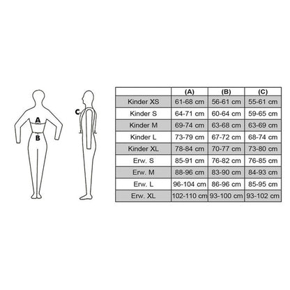Protector ecuestre HKM protector corporal Easy Fit detalle 4