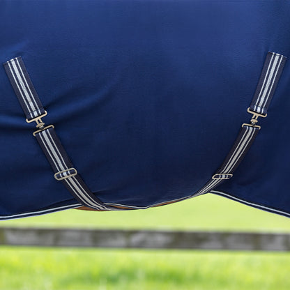 Mantas exteriores forro polar rug basic con correas cruzadas QHP para equitación - vista 29