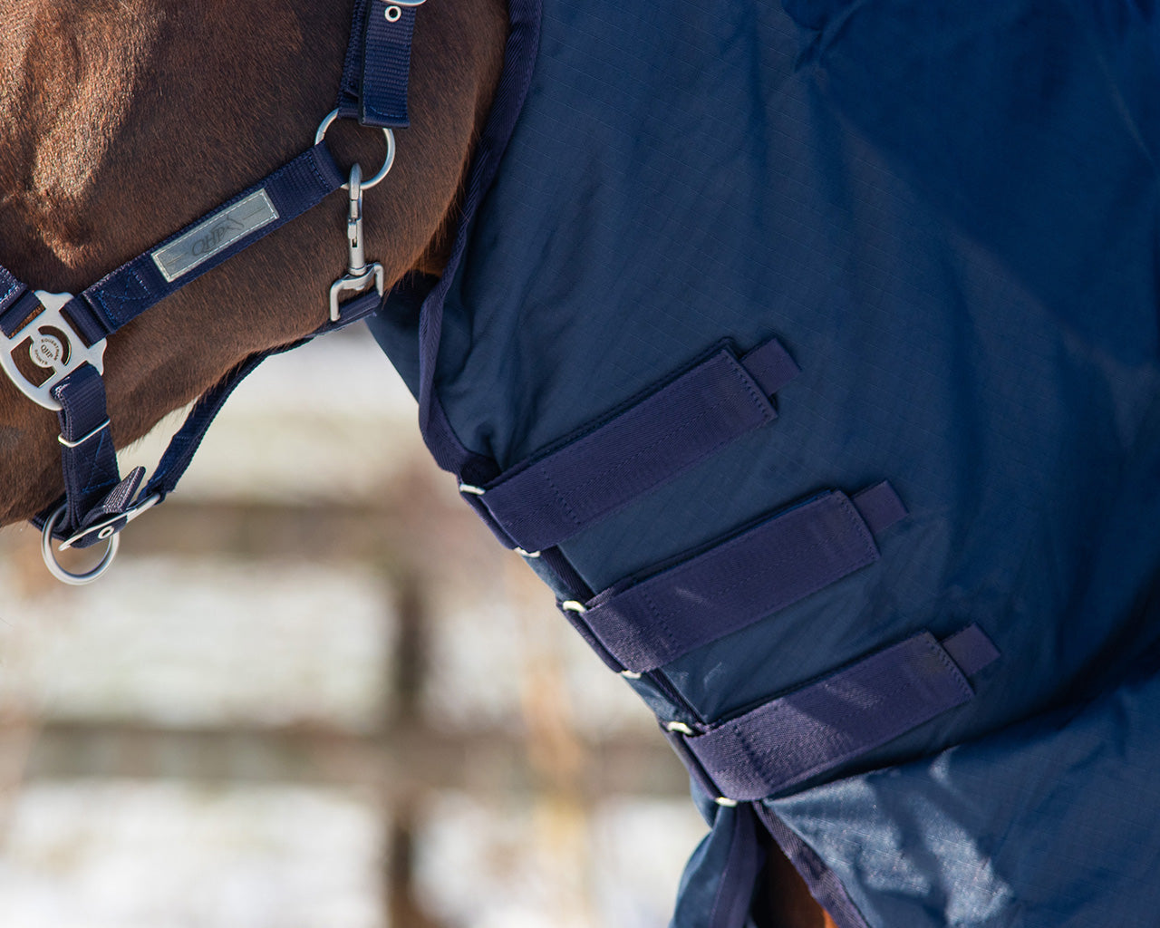 Mantas exteriores Neck turnout 200gr QHP para equitación - vista 33