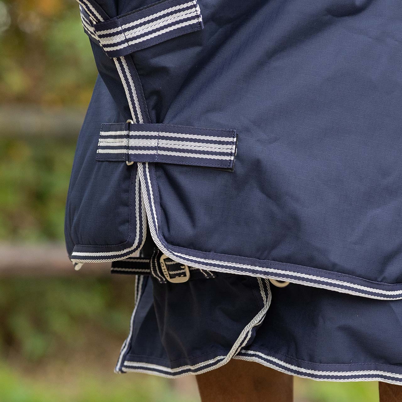 Mantas exteriores Turnout rug 600D con neck 300gr QHP para equitación - vista 15