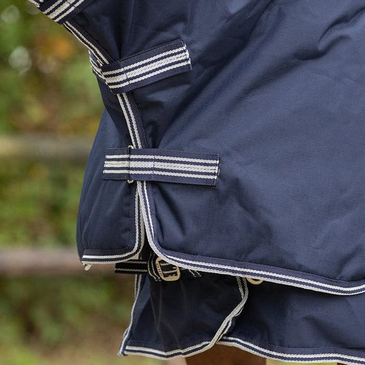 Mantas exteriores Turnout rug 600D con neck 300gr QHP para equitación - vista 2
